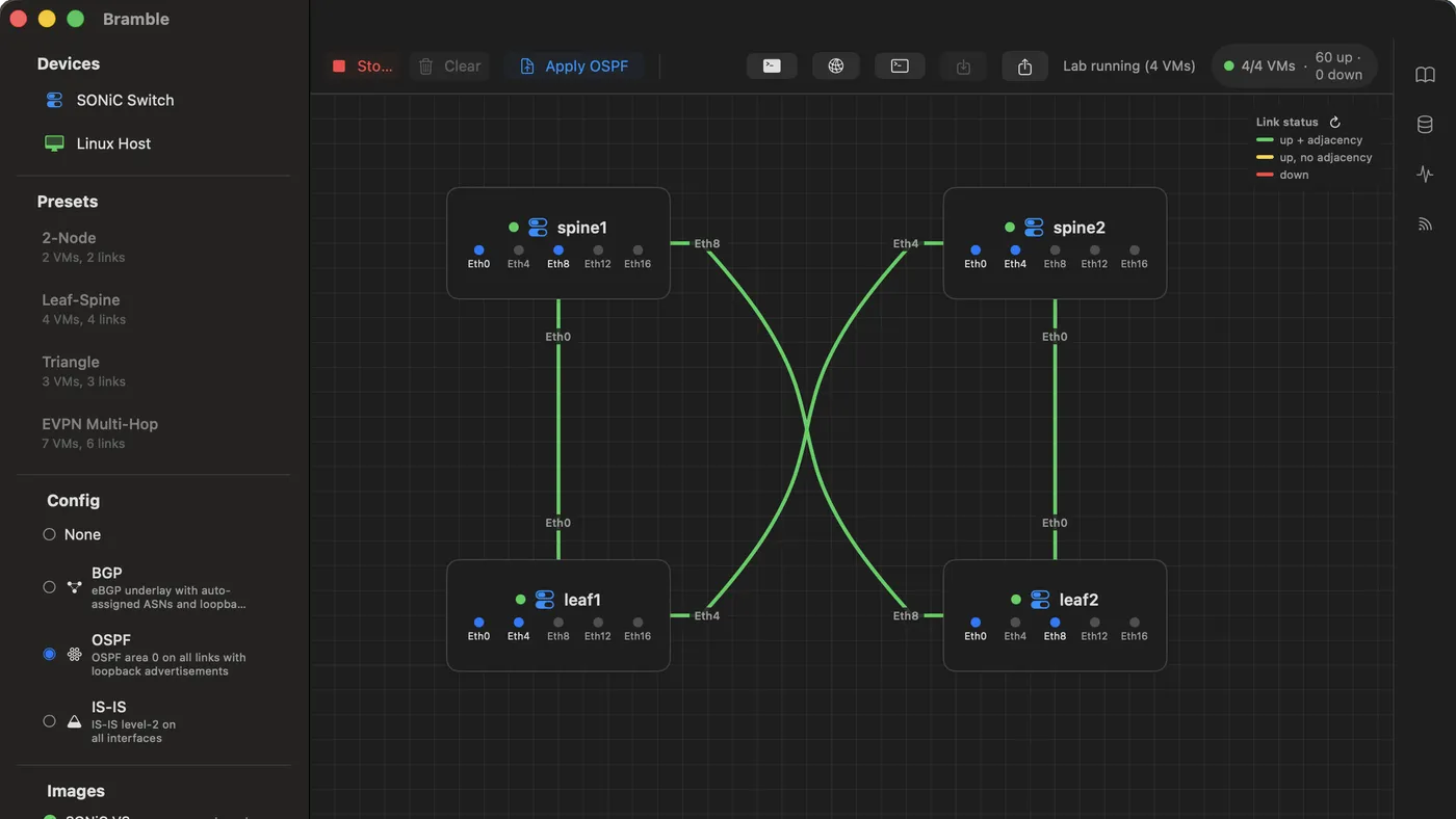 Bramble screenshot